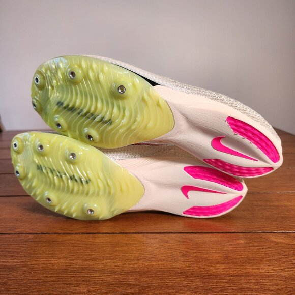 Nike Air Zoom Victory T&F Distance Spikes White/Pink CD4385-101 Size 13 New - Picture 5 of 7